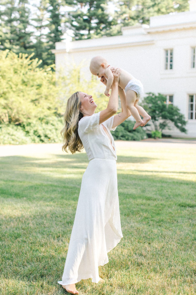 Emilee & Clover | Styled Motherhood Session in Connecticut - Victoria ...